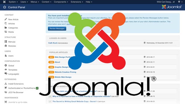 How to update your Joomla website